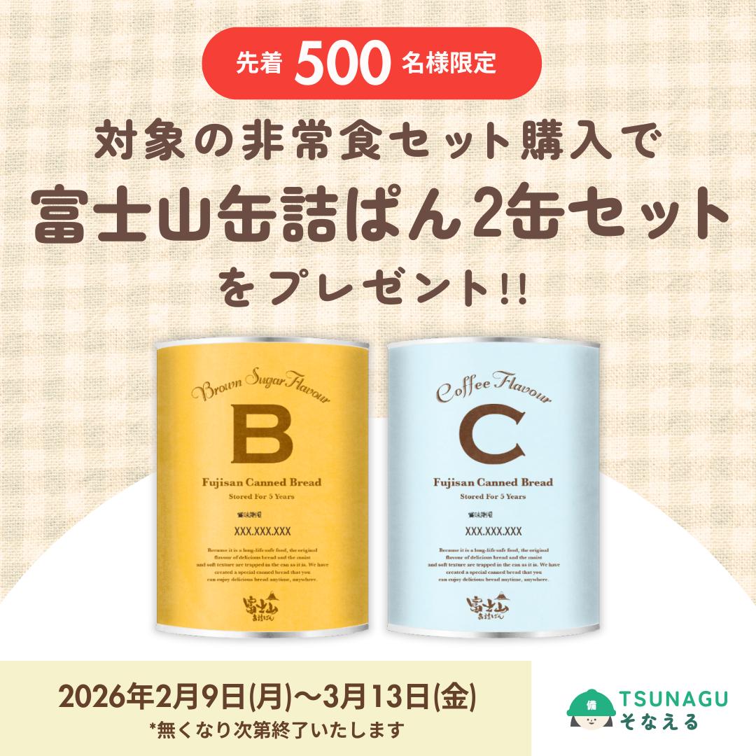 4日分の非常食セット【キャンペーン専用商品】★缶詰ぱんプレゼント対象★
