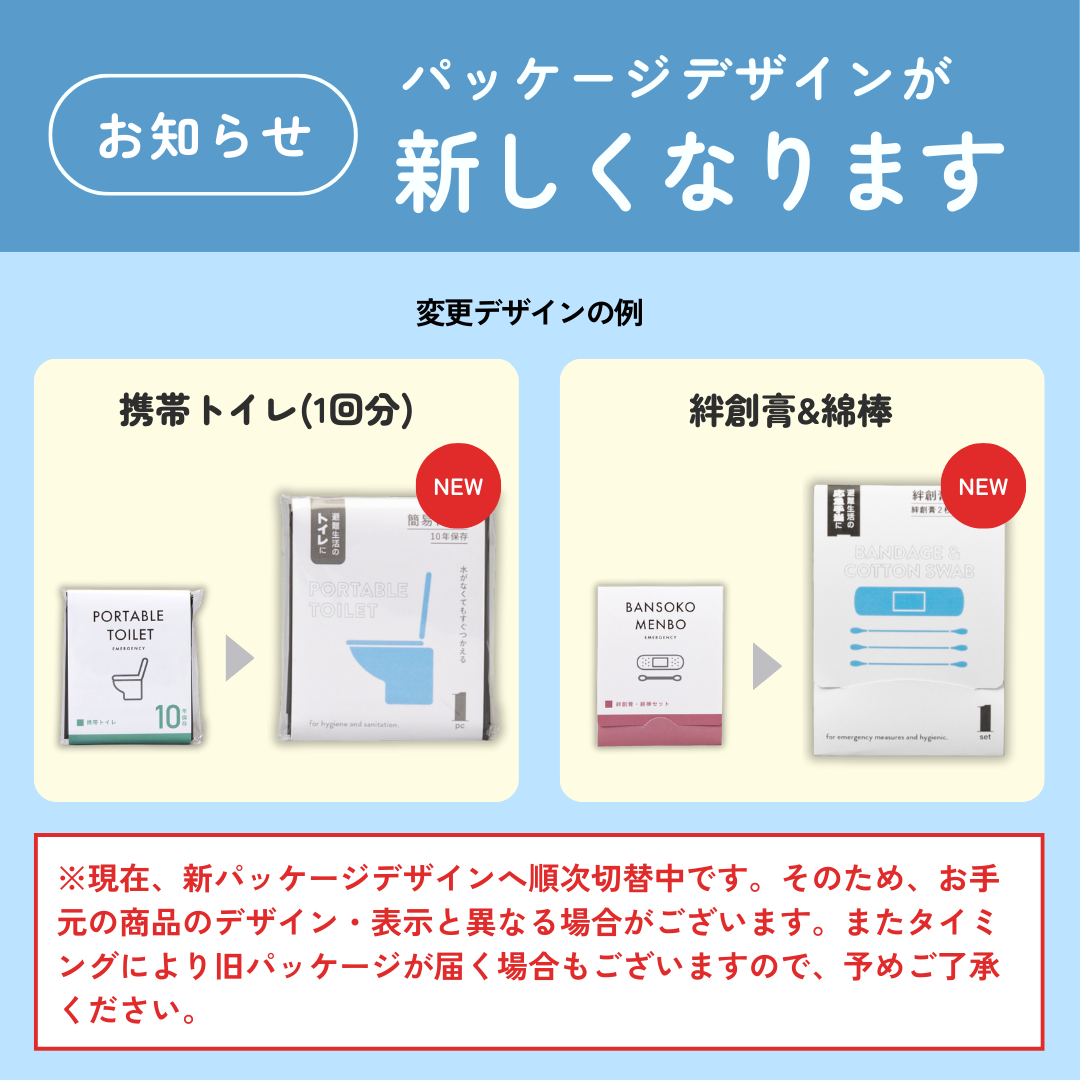 車載用防災ベーシックセット