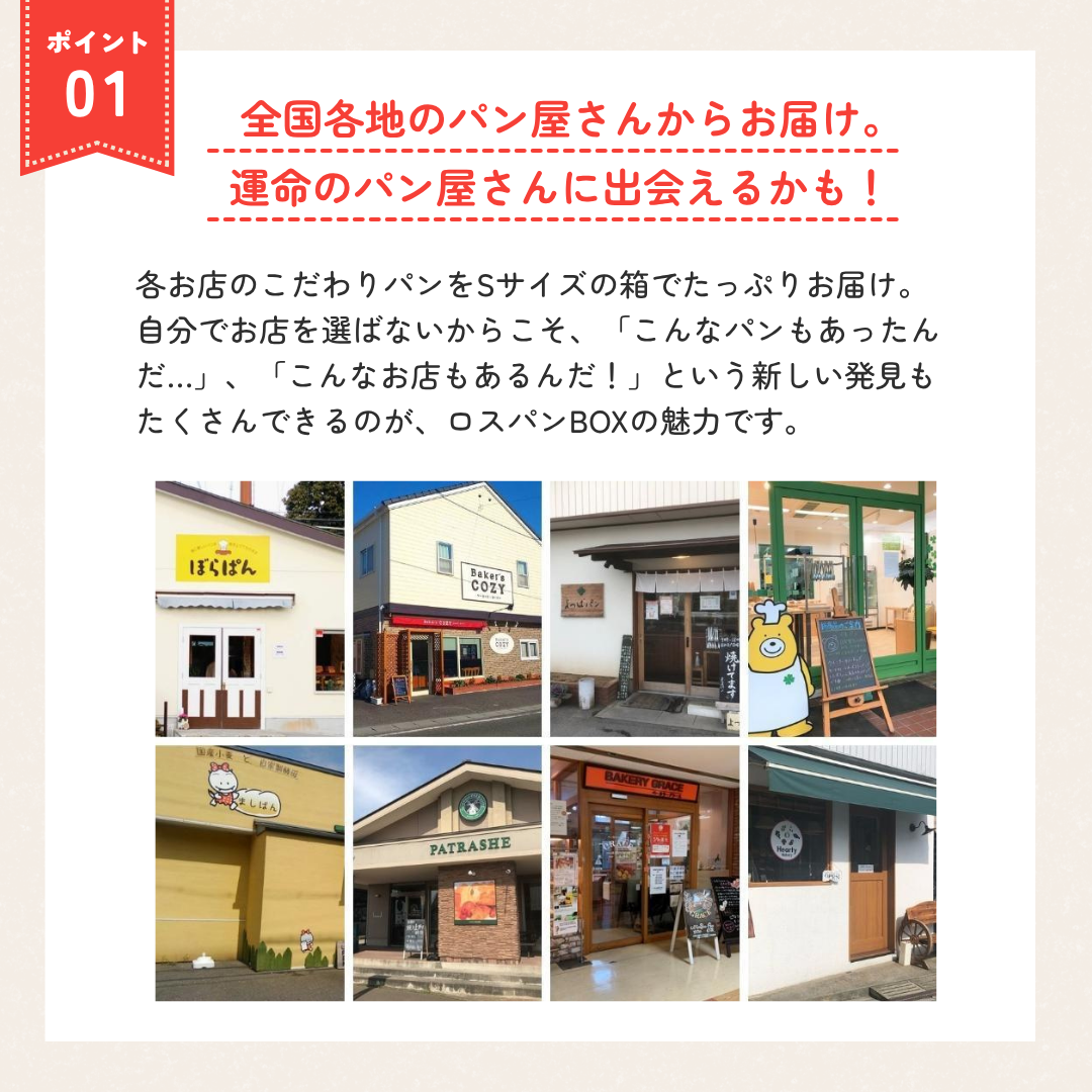 rebake×TSUNAGU tableおたのしみロスパンBOX