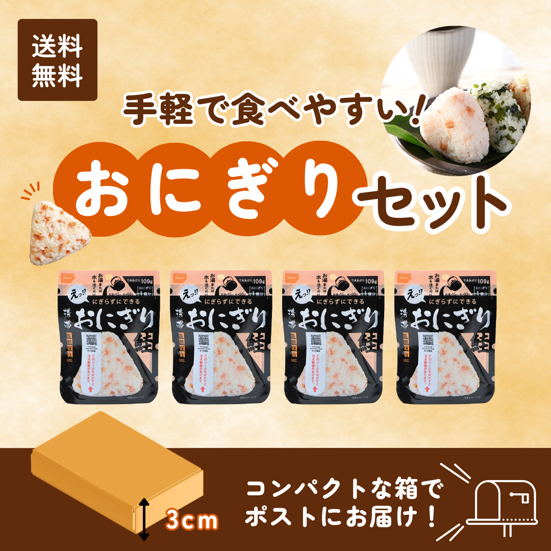 おにぎりセット（鮭のみ）
