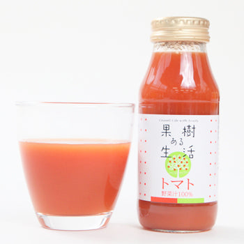 なかひら農場 ⑦果樹ある生活 トマトジュース 180ml×5本