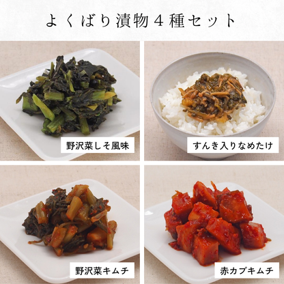 信州漬物 4種セット